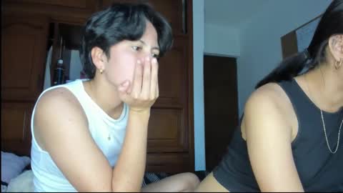 Snapshot of xlatin_girlssx chatting on 02.09.25 We are Lana. the one with short hair and vanessa girl with long hair online show from 02.09.25