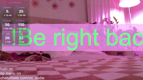 Xo Sadie online show from 01.14.25