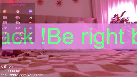 Xo Sadie online show from 02.08.26