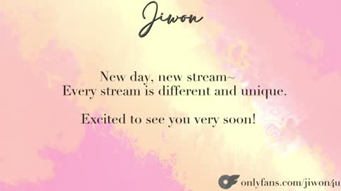 Snapshot of yourlovelykgirlfriend chatting on 06.26.26 J i w o n online show from 06.26.26