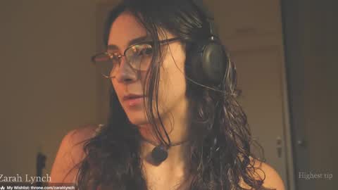 Snapshot of zarahlynch chatting on 04.14.26 Miss Lynch Next show 2911 online show from 04.14.26
