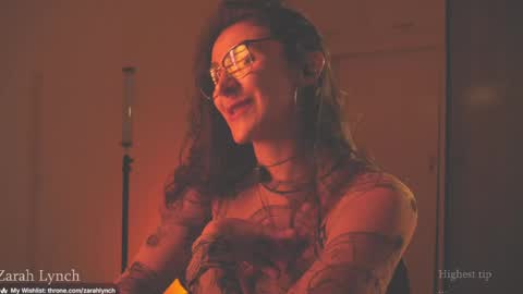 Snapshot of zarahlynch chatting on 05.02.26 Miss Lynch Next show 2911 online show from 05.02.26