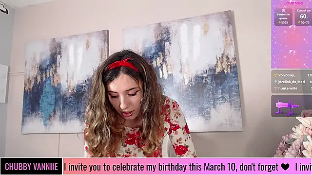 chubby vanniie  online show from 03.04.25