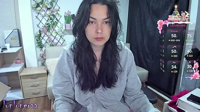 Snapshot of Lunlunera chatting on 12.18.24 Lunlunera online show from 12.18.24