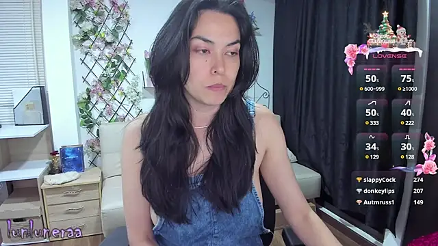 Snapshot of Lunlunera chatting on 01.06.25 Lunlunera online show from 01.06.25