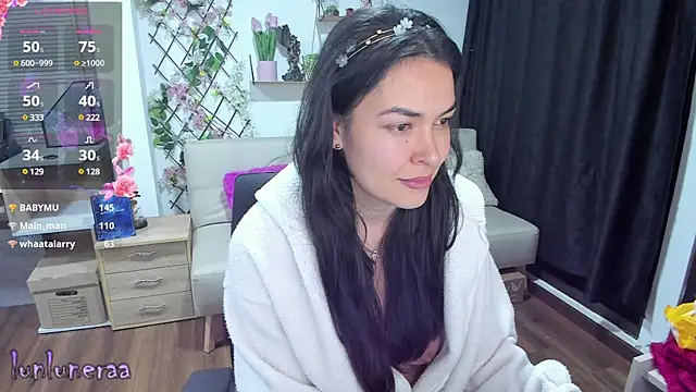 Snapshot of Lunlunera chatting on 02.07.25 Lunlunera online show from 02.07.25