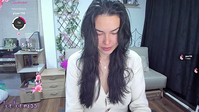 Snapshot of Lunlunera chatting on 02.23.25 Lunlunera online show from 02.23.25