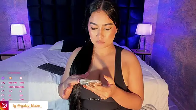 Snapshot of Gaby_Blaze chatting on 02.26.25 Gaby Blaze online show from 02.26.25