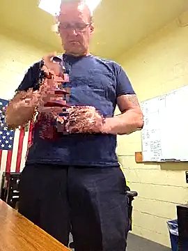 Snapshot of Cockrub1 chatting on 03.10.25 Cockrub1 online show from 03.10.25