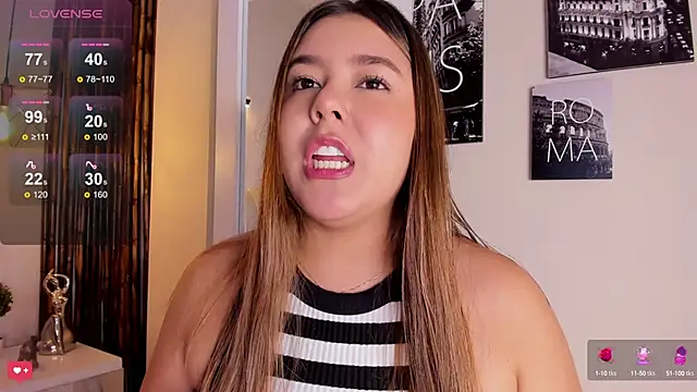 Snapshot of Aria_Reid chatting on 03.14.25 Aria Reid online show from 03.14.25