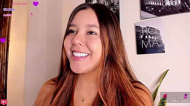 Snapshot of Aria_Reid chatting on 10.08.25 Aria Reid online show from 10.08.25