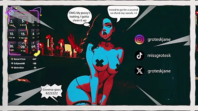 GroteskJane online show from 02.21.26