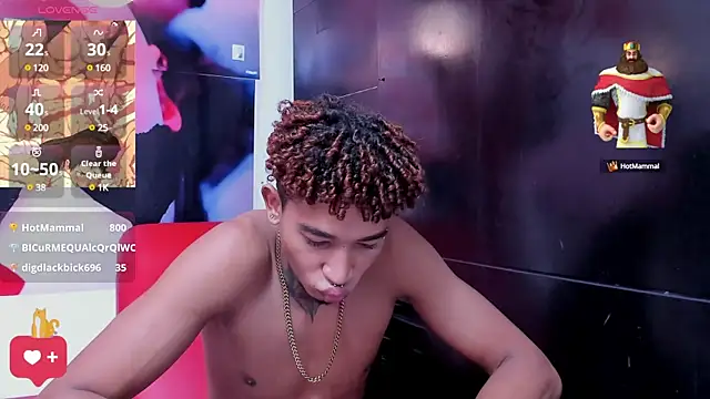 sexy blacks  online show from 03.11.25