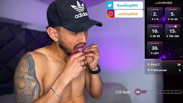 AxelKing1326 online show from 01.19.25