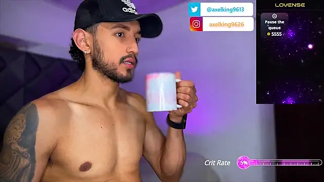 AxelKing1326 online show from 01.23.25