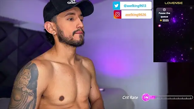 AxelKing1326 online show from 01.24.25