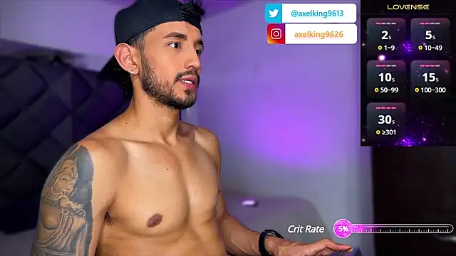 AxelKing1326 online show from 02.13.25