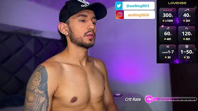 AxelKing1326 online show from 03.14.25