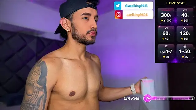 AxelKing1326 online show from 03.19.25