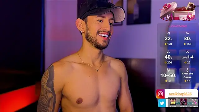 AxelKing1326 online show from 02.16.26