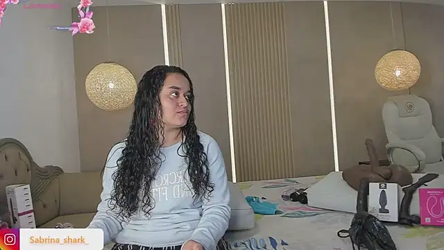 sabrina shark  online show from 10.10.25