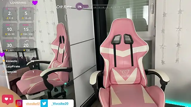 Snapshot of ___vivcsike chatting on 01.05.25 vivcsike online show from 01.05.25