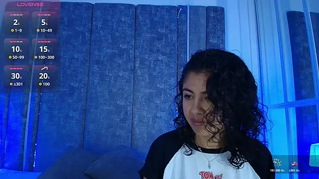 Snapshot of Amareto_ chatting on 11.13.25 Amareto online show from 11.13.25