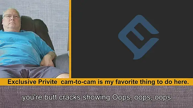 Snapshot of ButtCrackShowing-OOPS chatting on 05.31.26 ButtCrackShowing-OOPS online show from 05.31.26