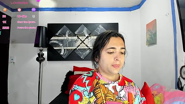 Snapshot of SARAMISHA chatting on 03.01.25 SARAMISHA online show from 03.01.25