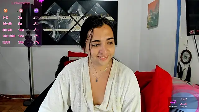 Snapshot of SARAMISHA chatting on 03.01.25 SARAMISHA online show from 03.01.25