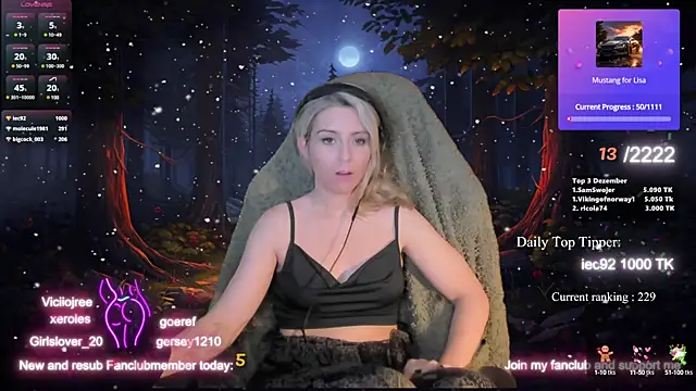 Lisaonthemoon online show from 12.17.24