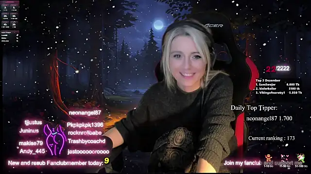 Lisaonthemoon online show from 12.18.24