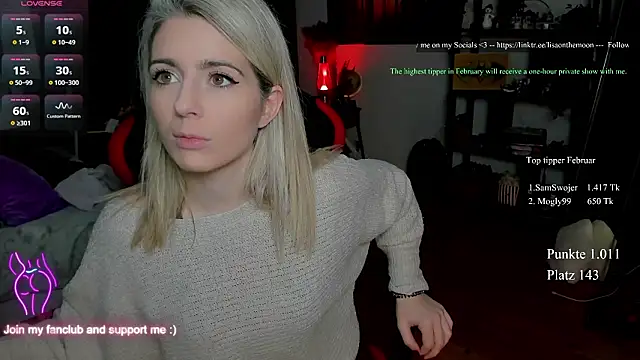 Lisaonthemoon online show from 02.05.26