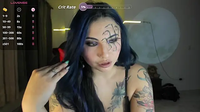 black wiidow online show from 10.14.25