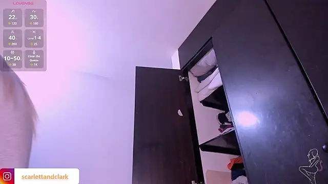 ScarlettAndClark online show from 02.13.25