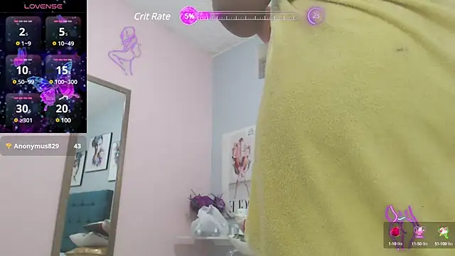 Snapshot of AichaBrown chatting on 02.13.25 AichaBrown online show from 02.13.25