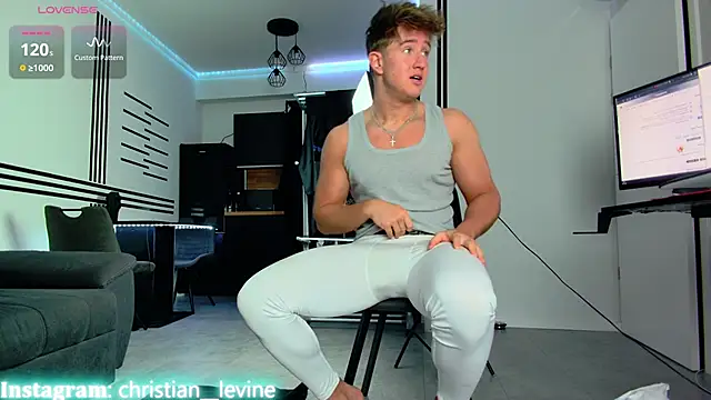 Snapshot of ChristianLevine_ chatting on 01.20.25 ChristianLevine online show from 01.20.25