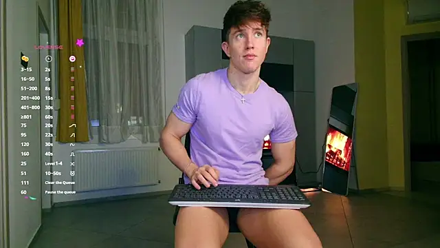 Snapshot of ChristianLevine_ chatting on 10.24.25 ChristianLevine online show from 10.24.25