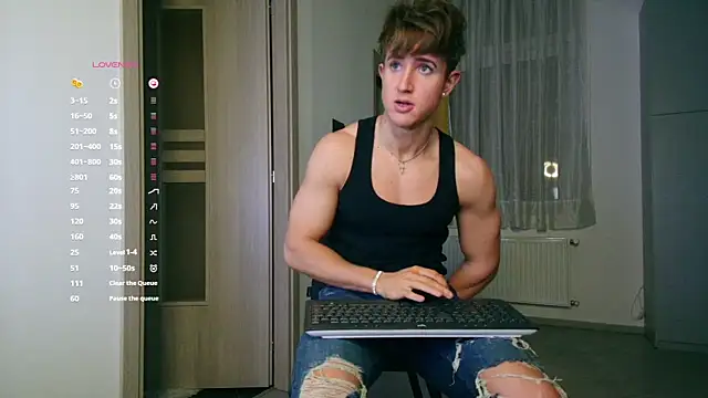 Snapshot of ChristianLevine_ chatting on 11.19.25 ChristianLevine online show from 11.19.25