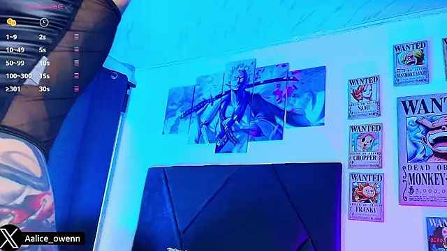 Aliceowenn online show from 01.13.26