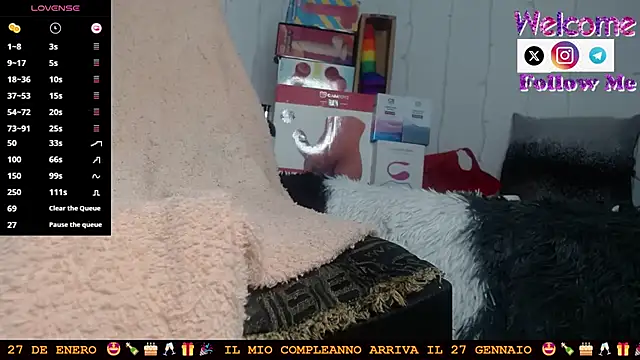 SofiaMadisson online show from 01.15.25