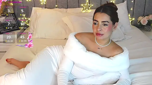 Snapshot of caralella chatting on 02.16.25 caralella online show from 02.16.25