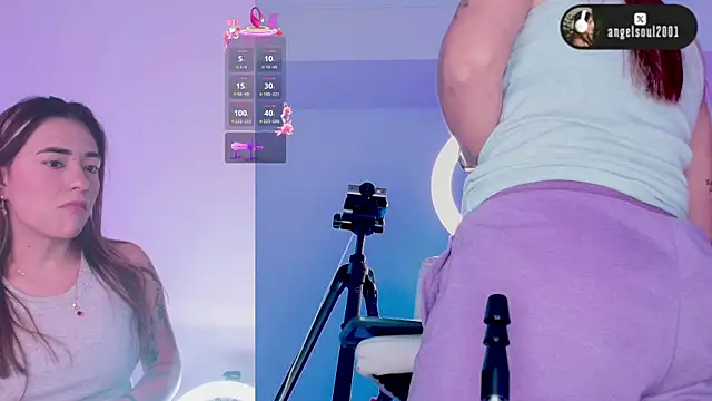 Snapshot of Angelst__ chatting on 04.18.26 Angelst online show from 04.18.26