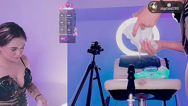 Snapshot of Angelst__ chatting on 04.19.26 Angelst online show from 04.19.26