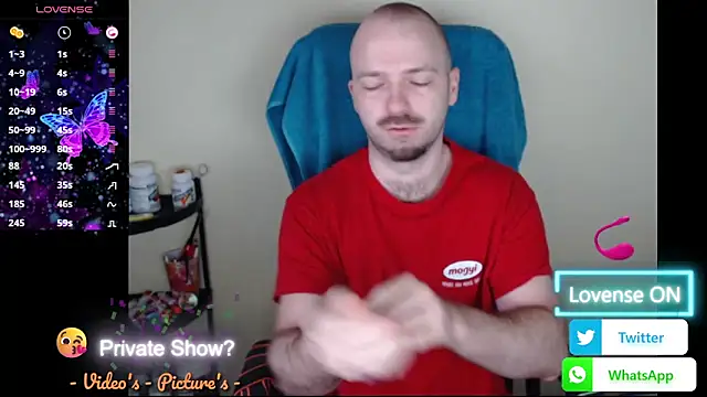 Snapshot of RealManHaveHairy chatting on 02.22.26 RealManHaveHairy online show from 02.22.26