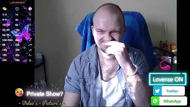 Snapshot of RealManHaveHairy chatting on 03.23.26 RealManHaveHairy online show from 03.23.26