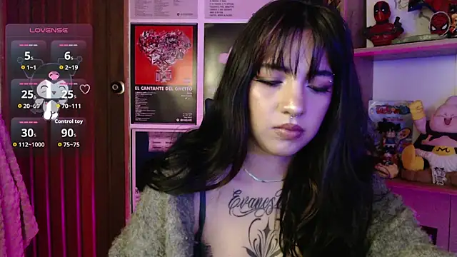 Snapshot of ninfa1_ch chatting on 02.14.26 ninfa1 ch online show from 02.14.26