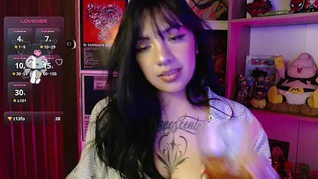 Snapshot of ninfa1_ch chatting on 02.26.26 ninfa1 ch online show from 02.26.26