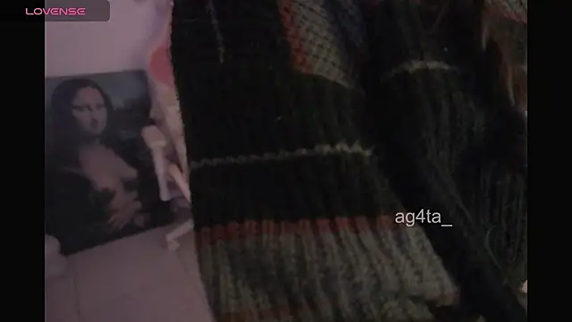 Snapshot of Ag4ta_ chatting on 04.23.26 Ag4ta online show from 04.23.26