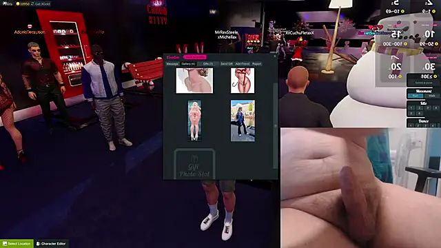 Snapshot of Yokra chatting on 12.24.24 Yokra online show from 12.24.24